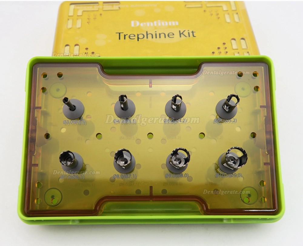 Dentium XIT Trephine Kit Zahnimplanatat Chirurgischer Bohrer (&phi;3-10mm)